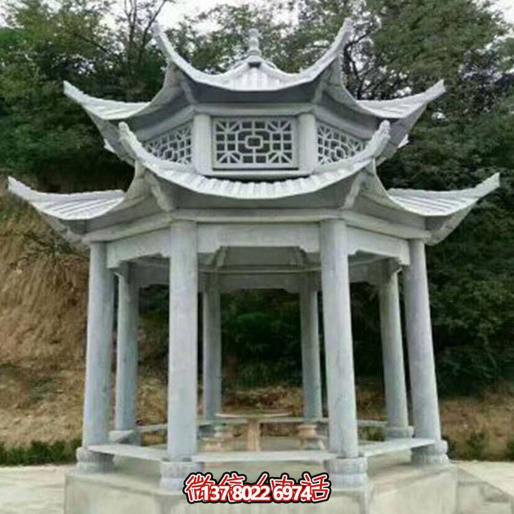 石亭子，為您的戶外休閑景區添彩